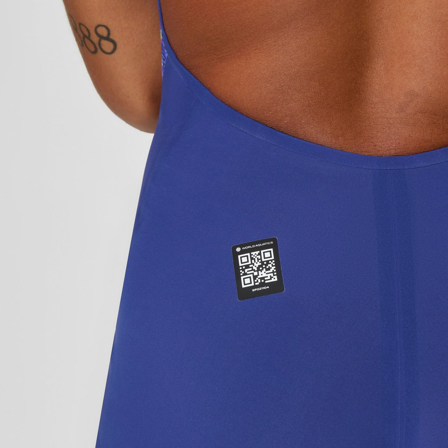 Fastskin LZR Pure Valor 2.0 Openback Kneeskin Blue/Navy - Speedo