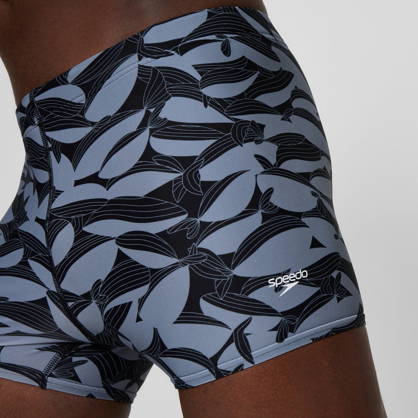 Beachstar Printed Aquashorts Black/Grey - Speedo