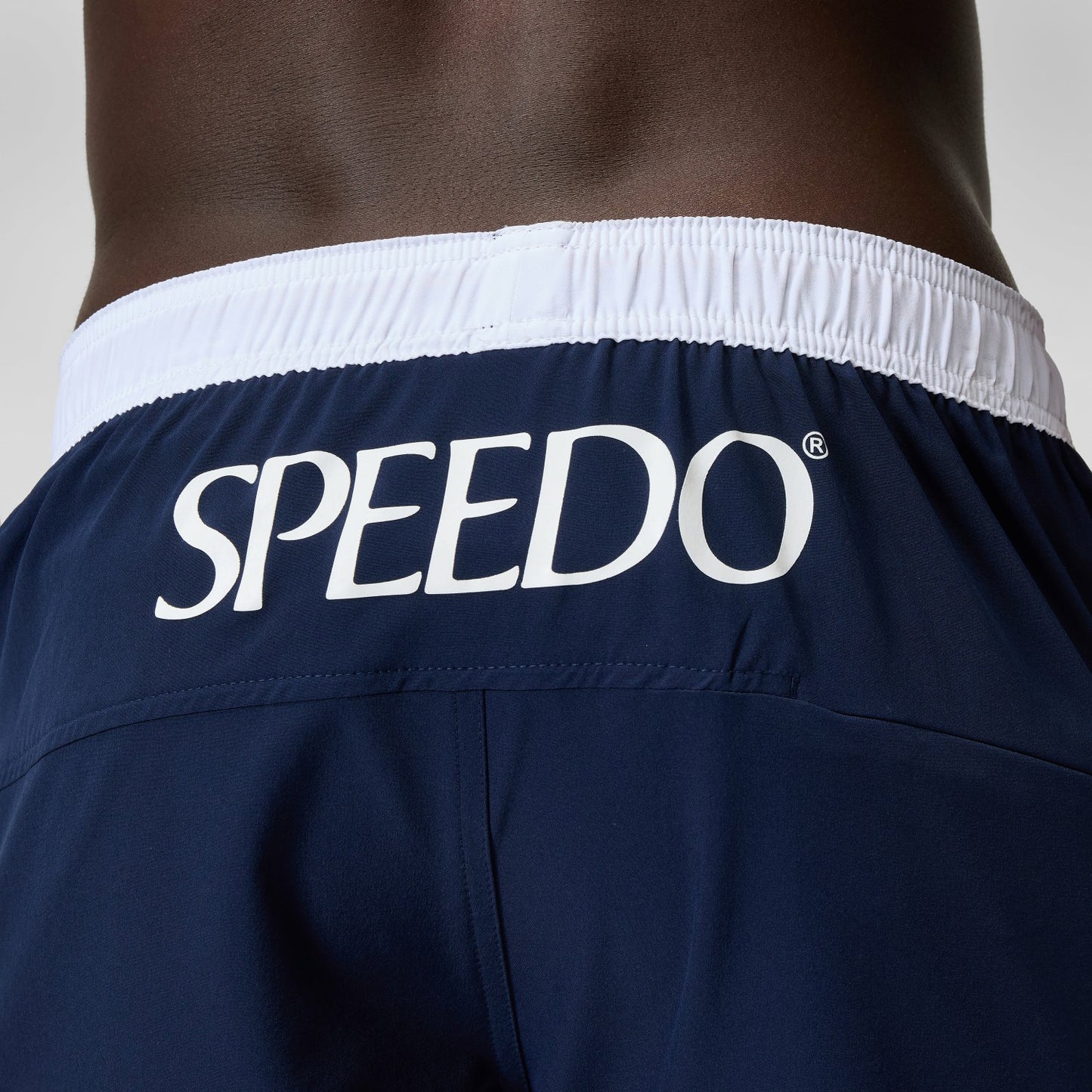 Jetstream Retro Logo Volley Swim Shorts Navy/White - Speedo