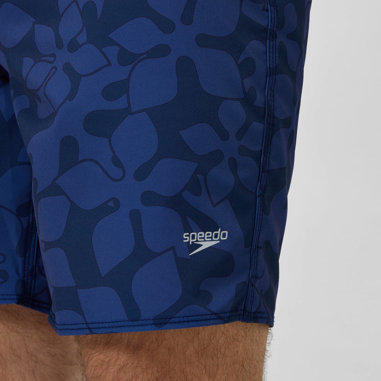 Lookout Printed Swim Shorts Navy - Speedo