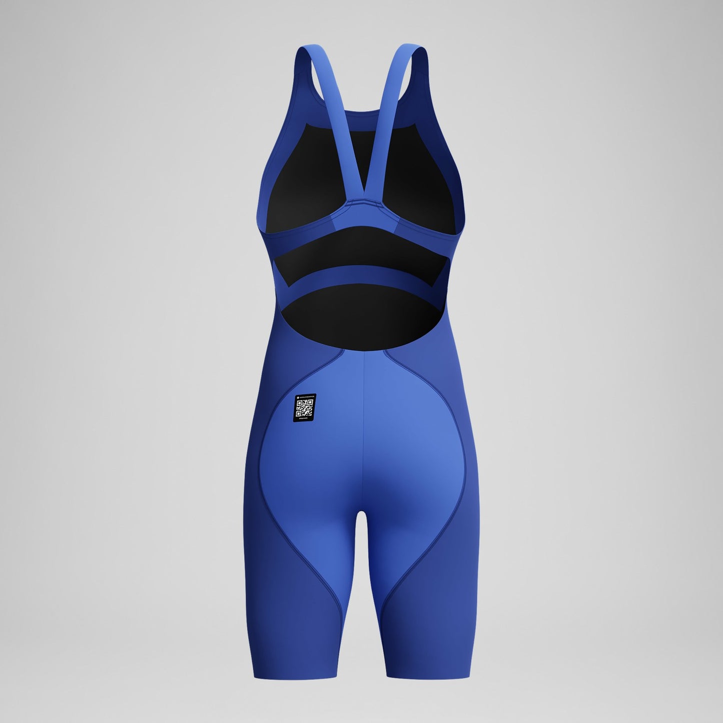 Girls' Fastskin LZR Ignite Kneeskin Blue/Yellow - Speedo