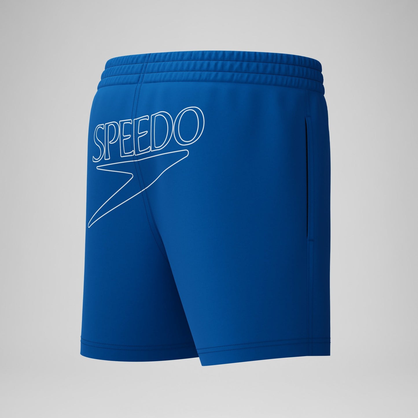 Boys Classic Logo Swim Shorts Blue - Speedo