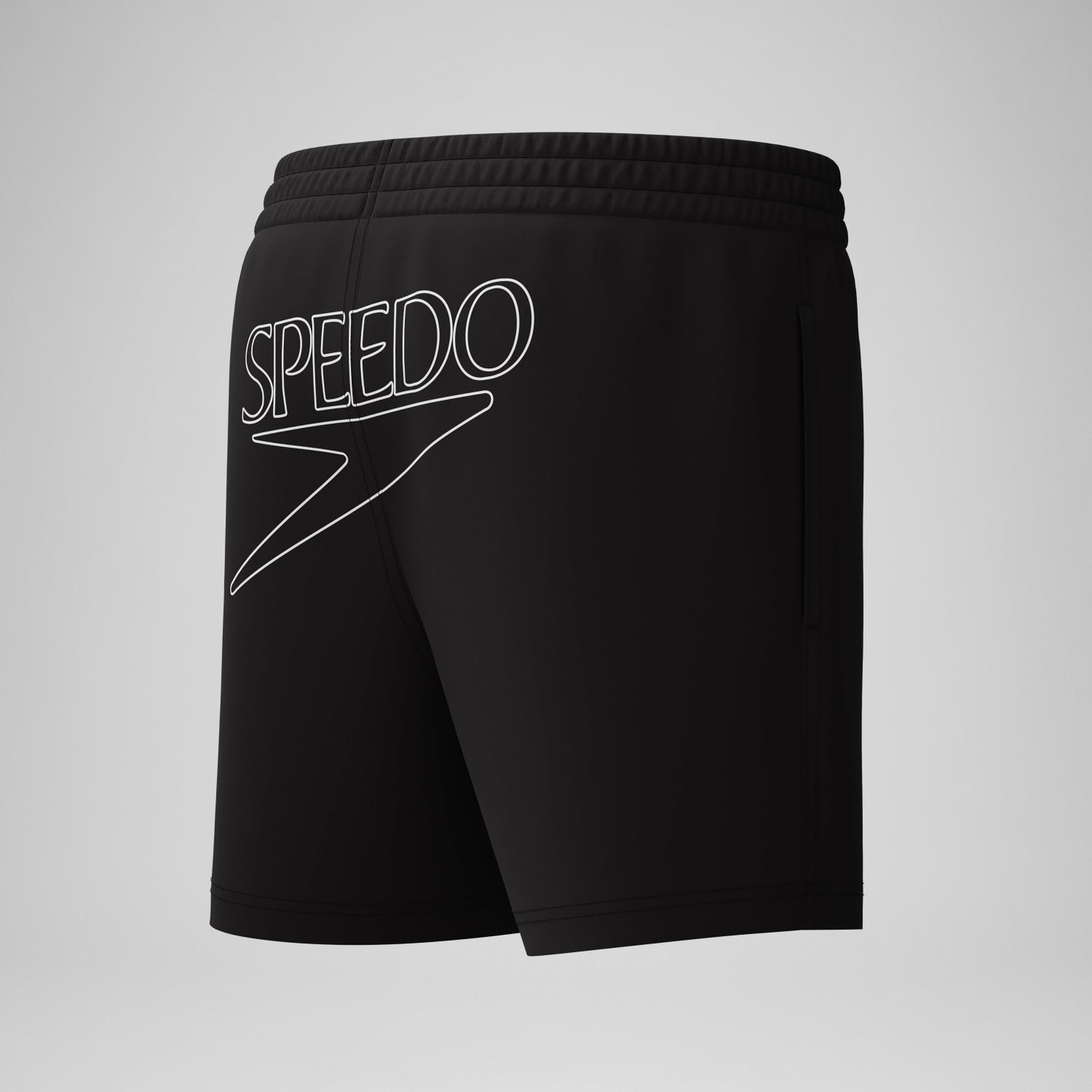 Boys Classic Logo Swim Shorts Black - Speedo