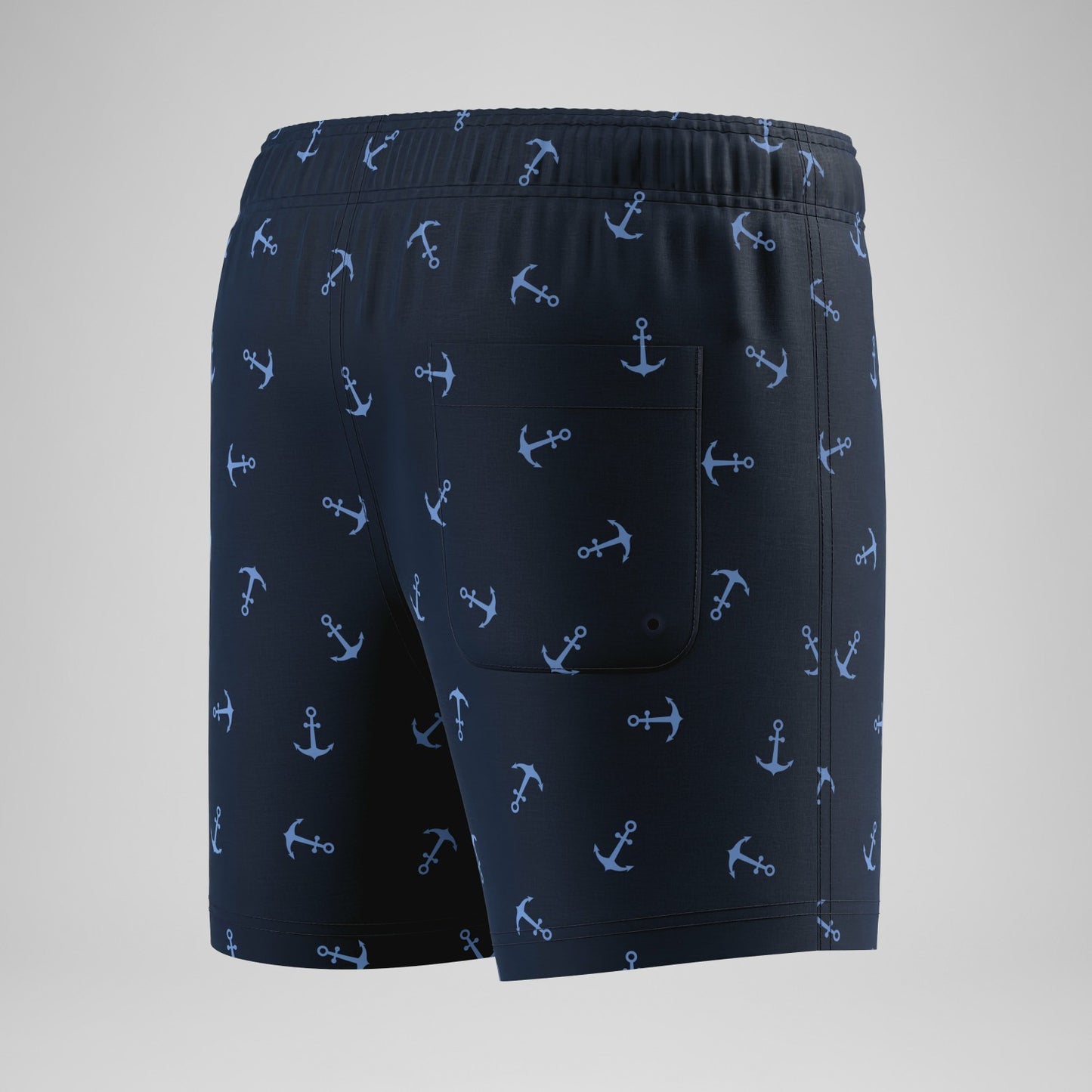 Boys Printed Swim Shorts Navy - Speedo