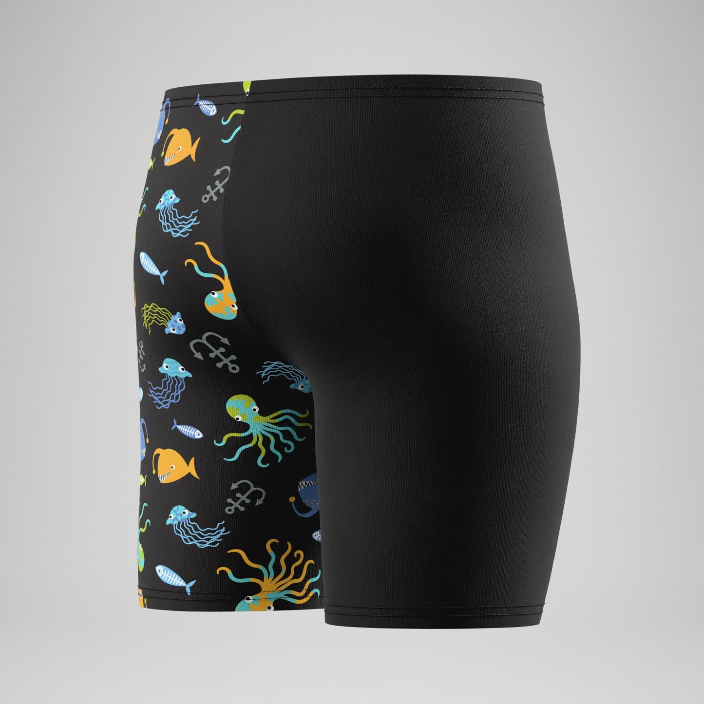 Infant Boys Printed Jammer Black - Speedo