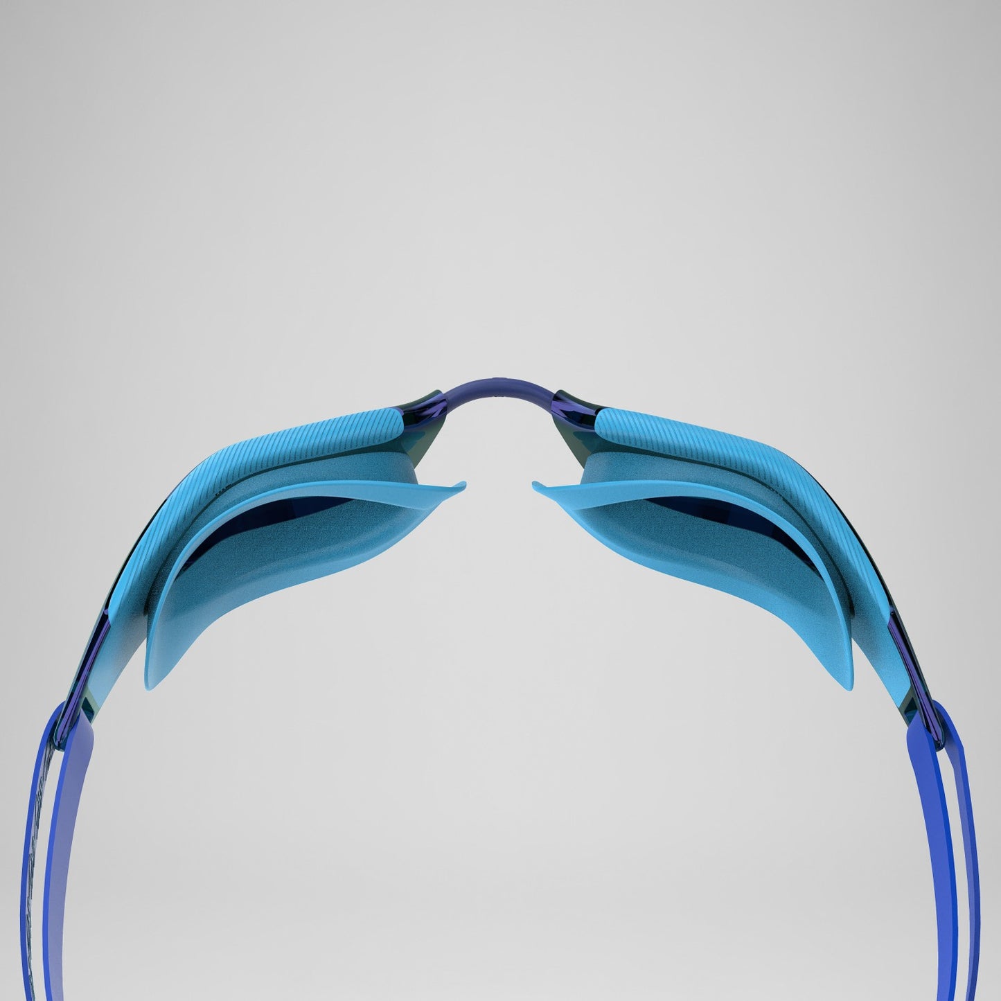 Junior Fastskin Hyper Elite Mirror Goggles Blue - Speedo