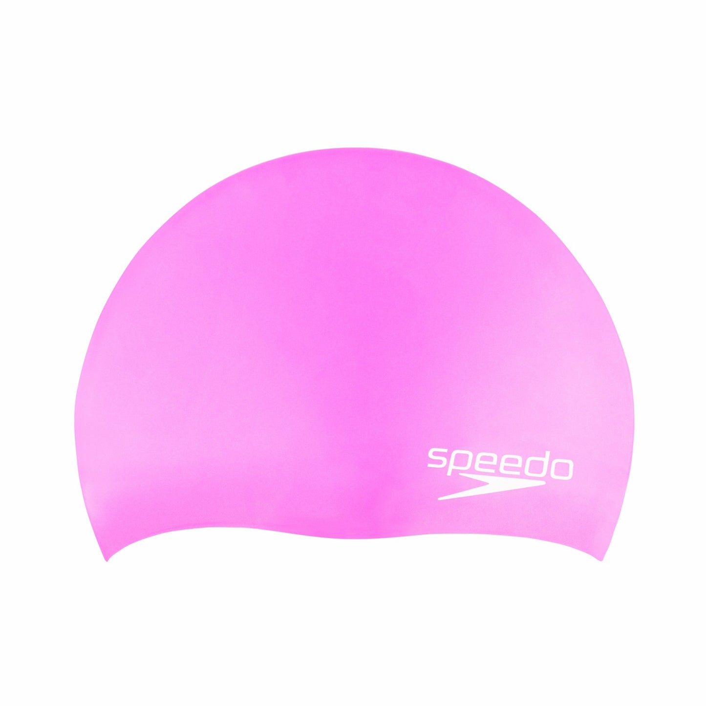 Junior Elastomeric Solid Silicone Cap Pink - Speedo