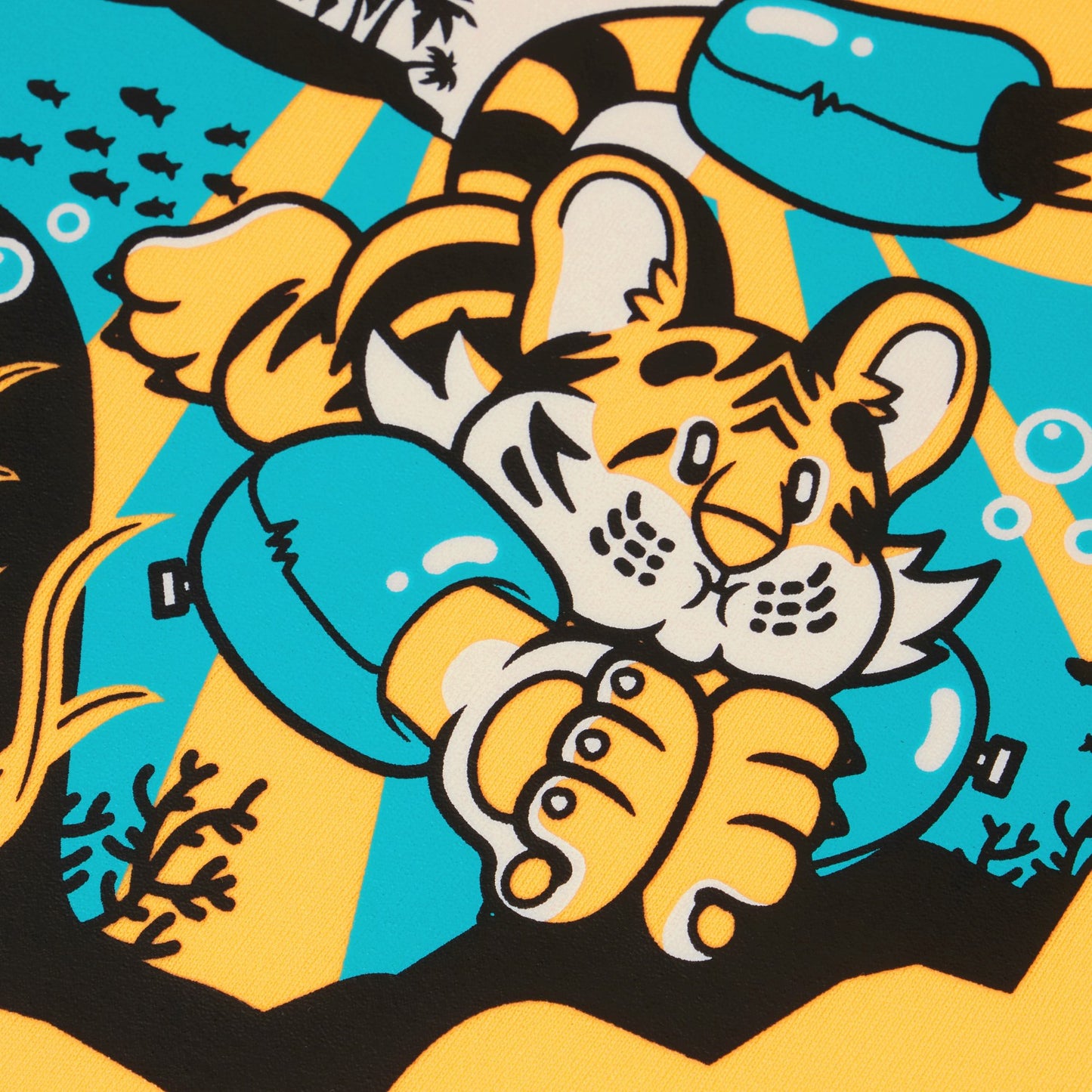 Infant Learn to Swim Aanadi Bengali Tiger Cub Float Vest Orange - Speedo