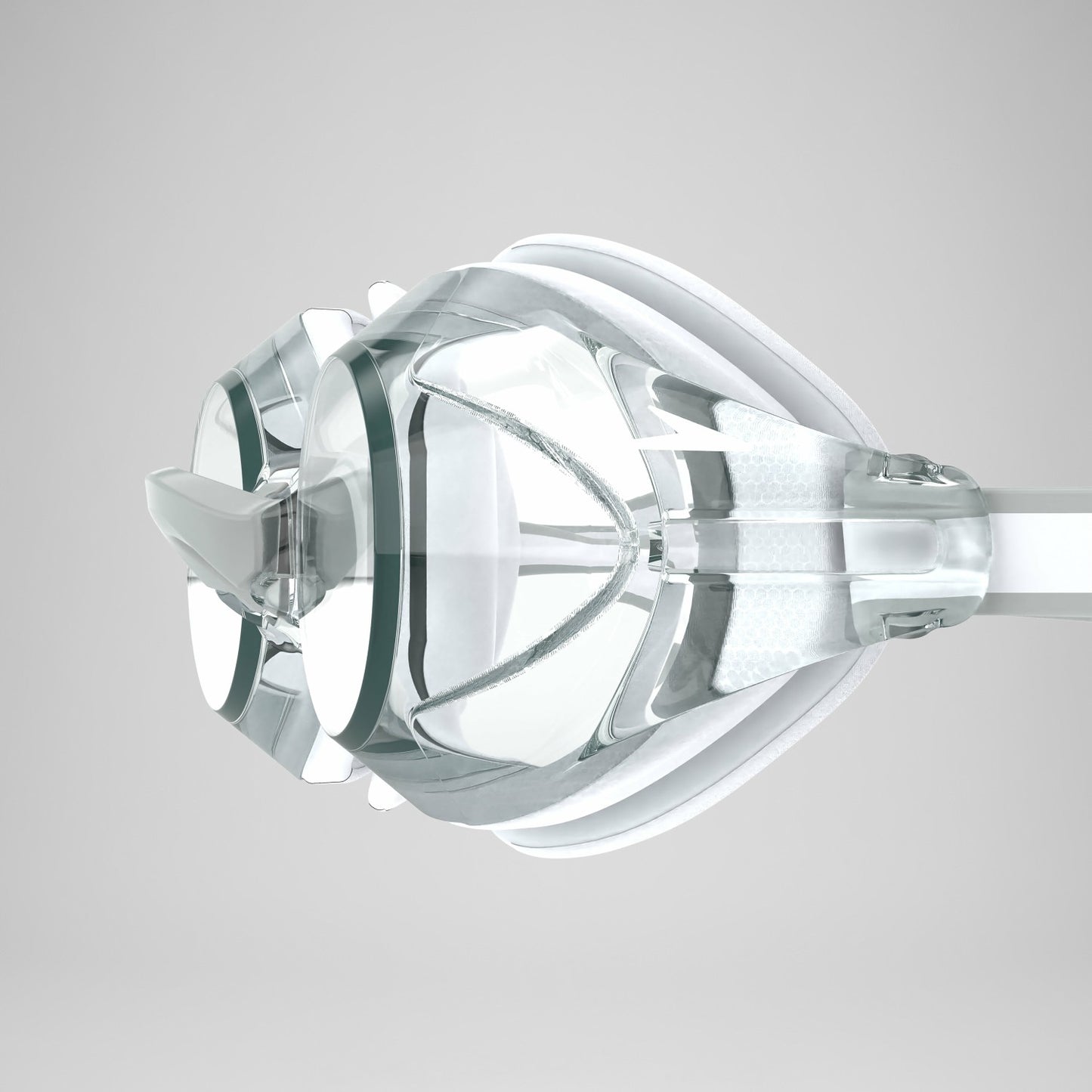 Adult Vanquisher 3.0 Optical Goggles White/Clear - Speedo