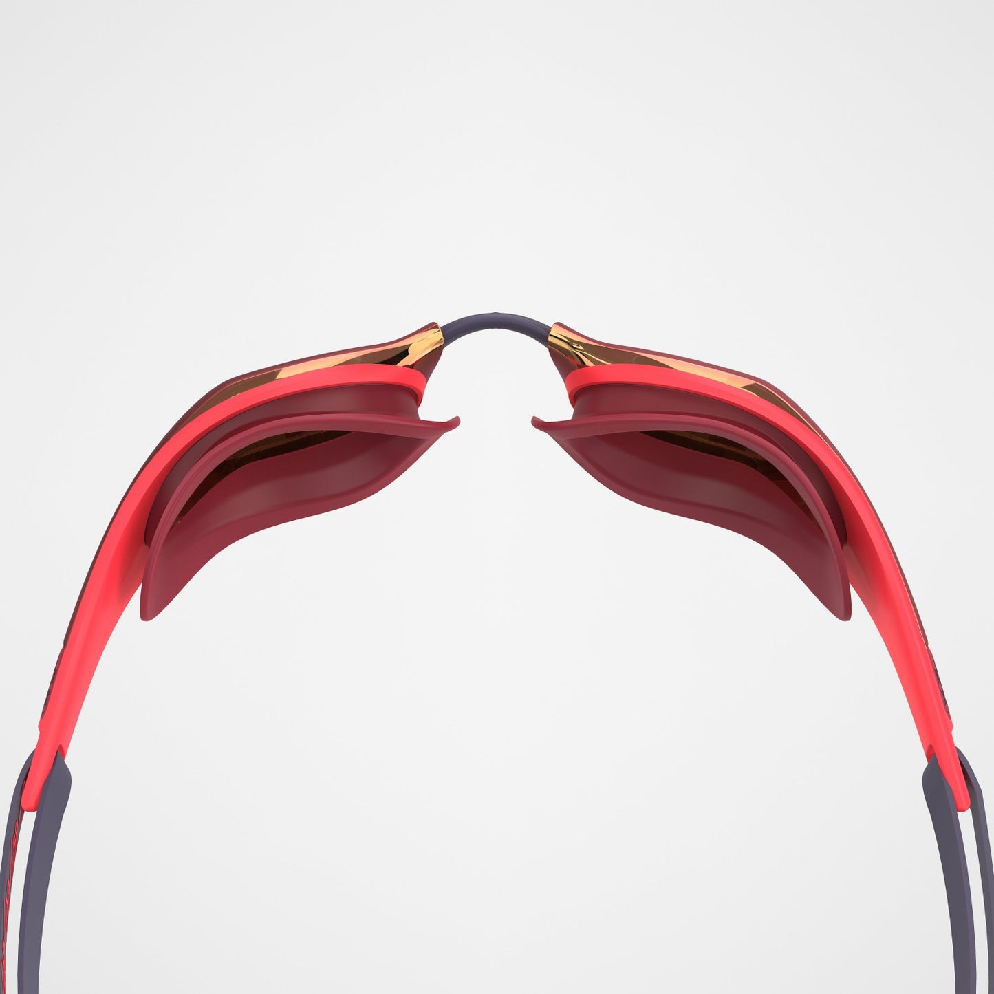 Adult Fastskin Pure Focus Mirrored Goggles Red - Speedo