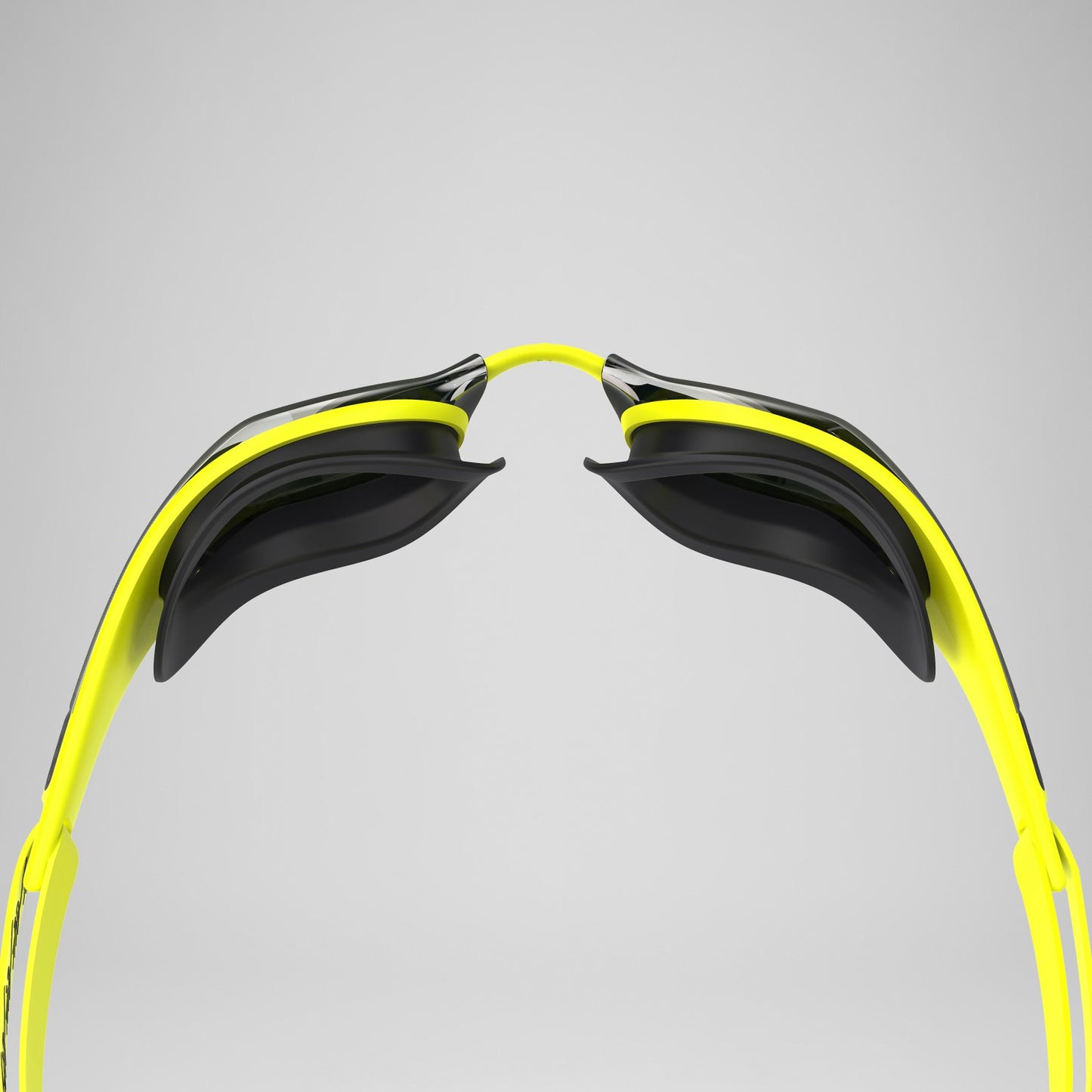 Adult Fastskin Pure Focus Mirror Goggles Yellow/Smoke - Speedo