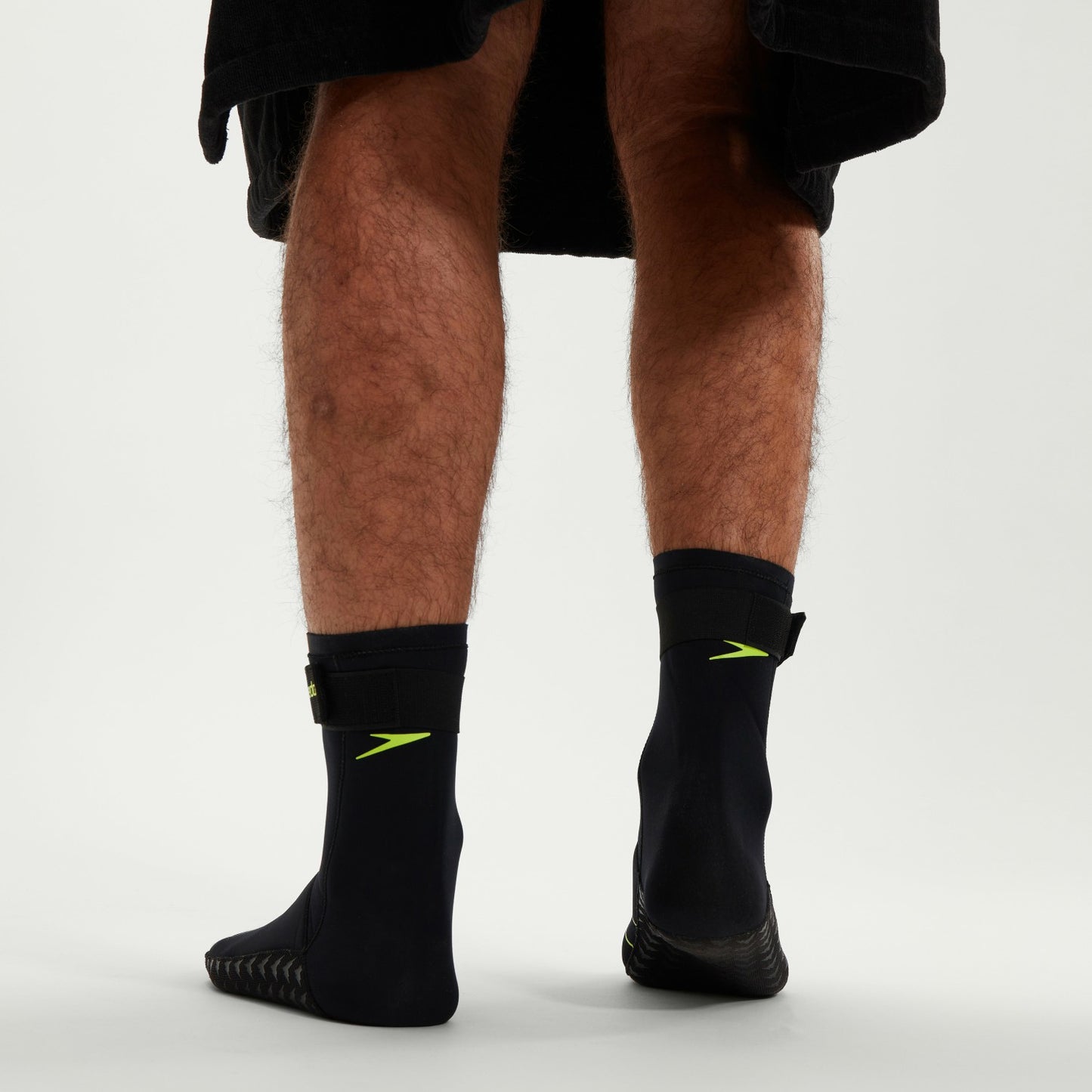 Adult Swim Socks Black/Yellow - Speedo