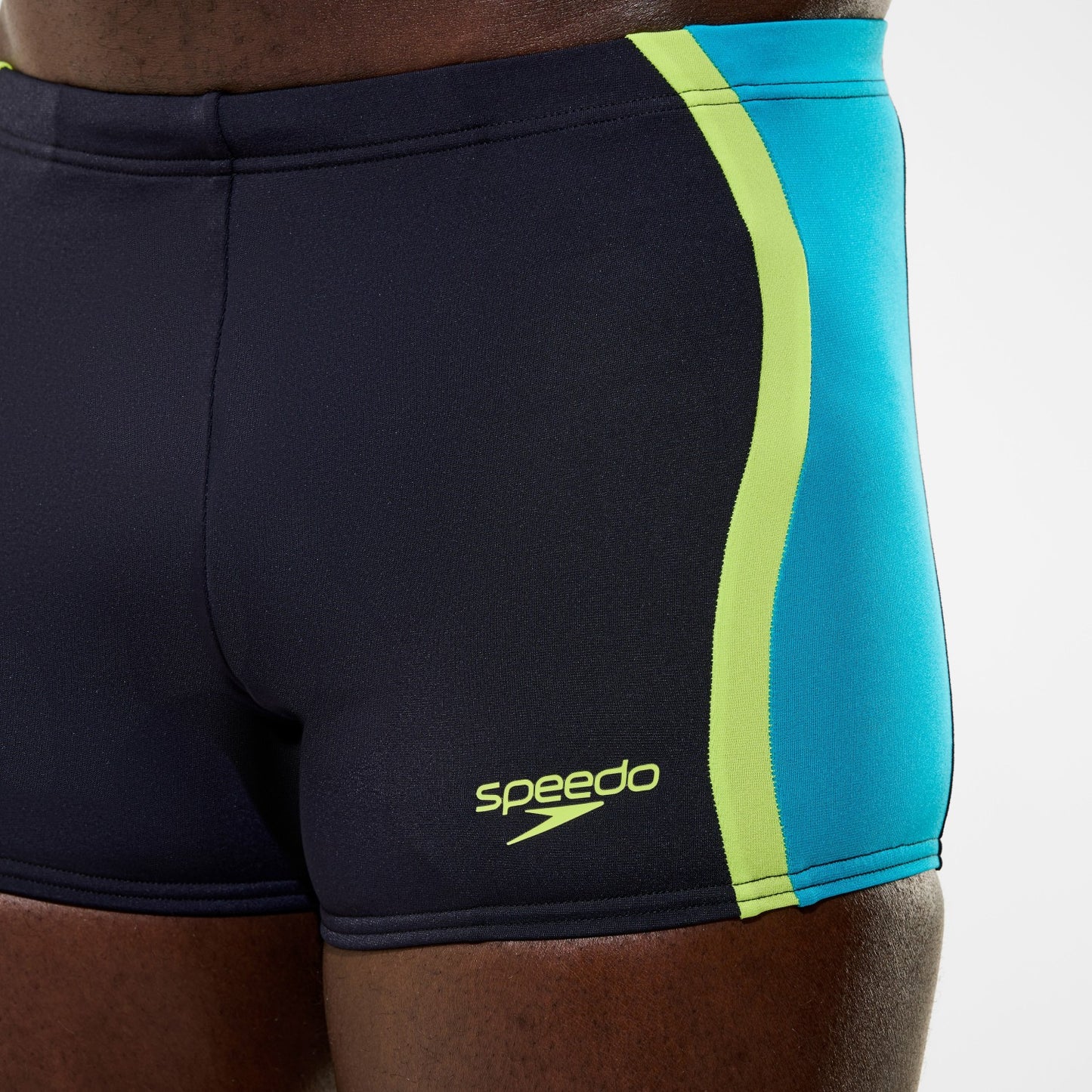 Hyperboom Splice Aquashorts Black/Turquoise - Speedo