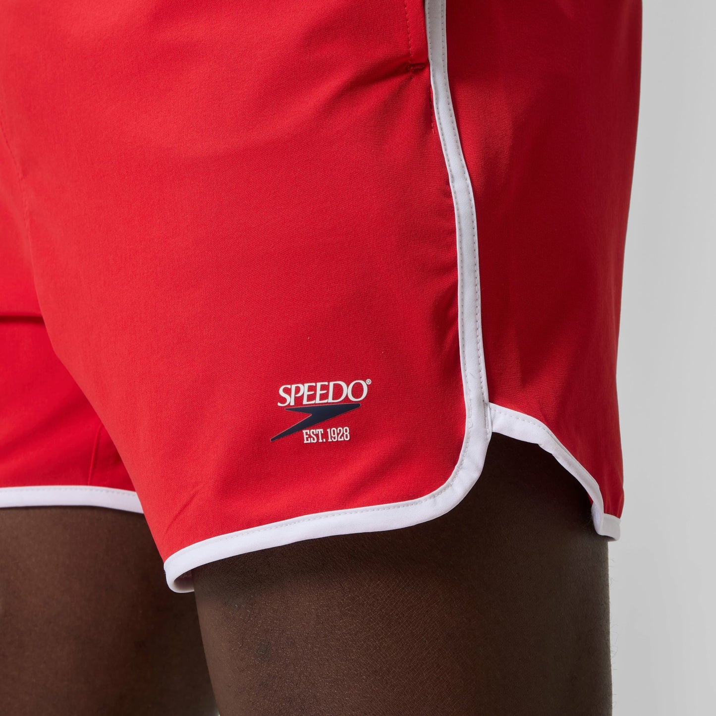 Jetstream Logo Swim Shorts Red/White - Speedo