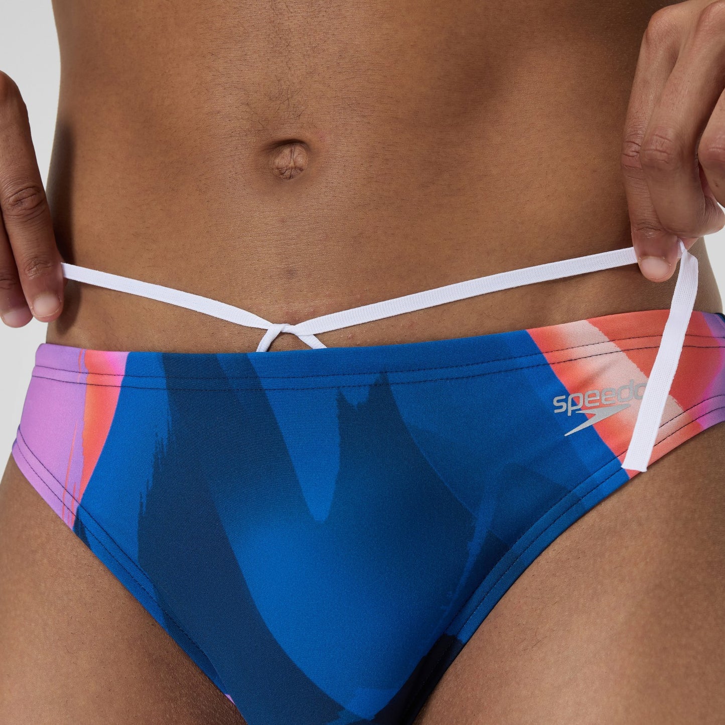 Print Beachstar Brief Blue/Orange - Speedo