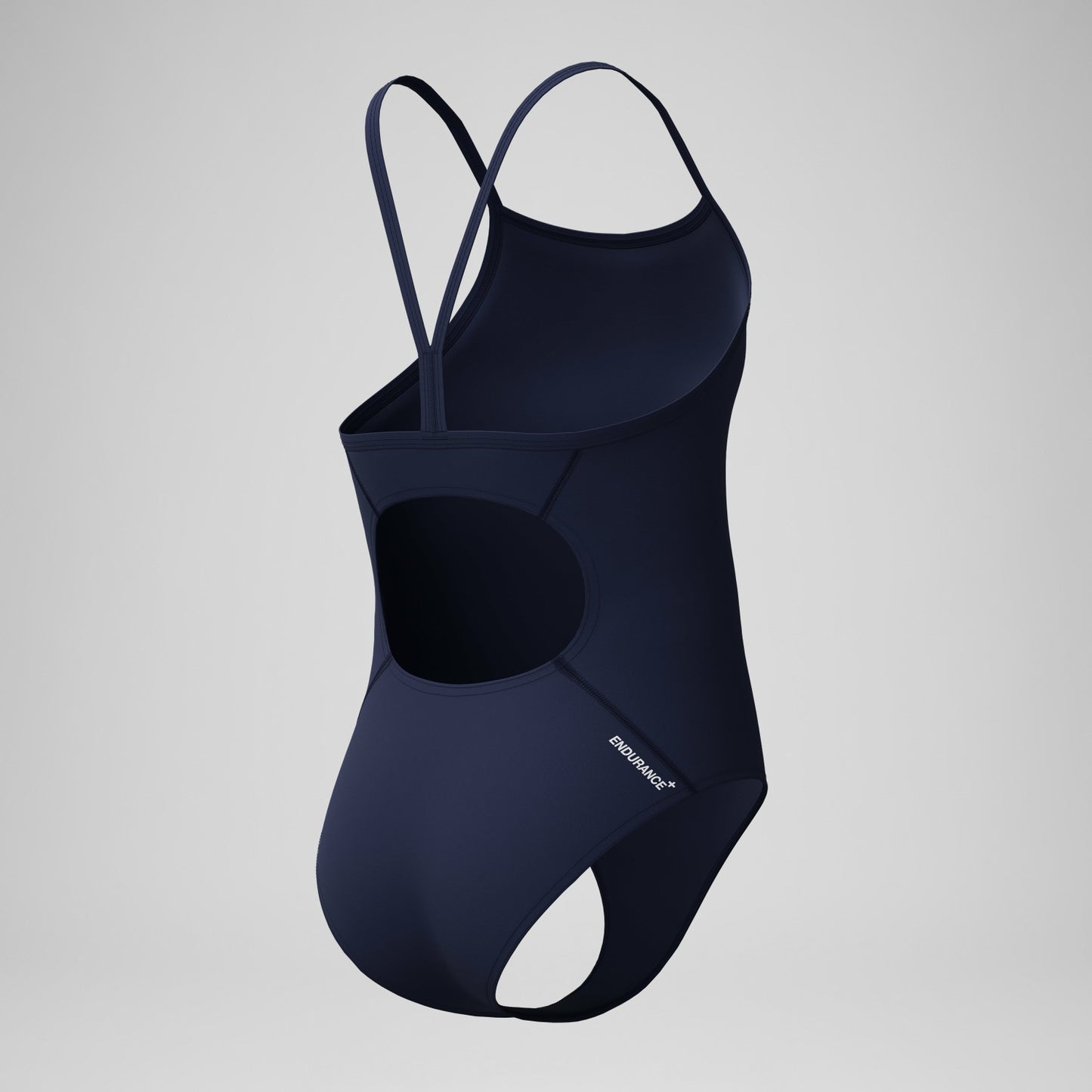 Girls Endurance+ Logo Thinstrap Swimsuit Navy - Speedo