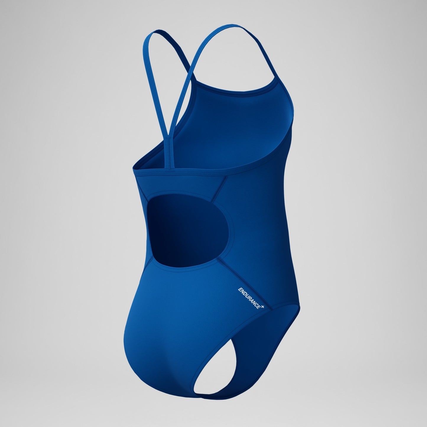 Girls Endurance+ Logo Thinstrap Swimsuit Blue - Speedo