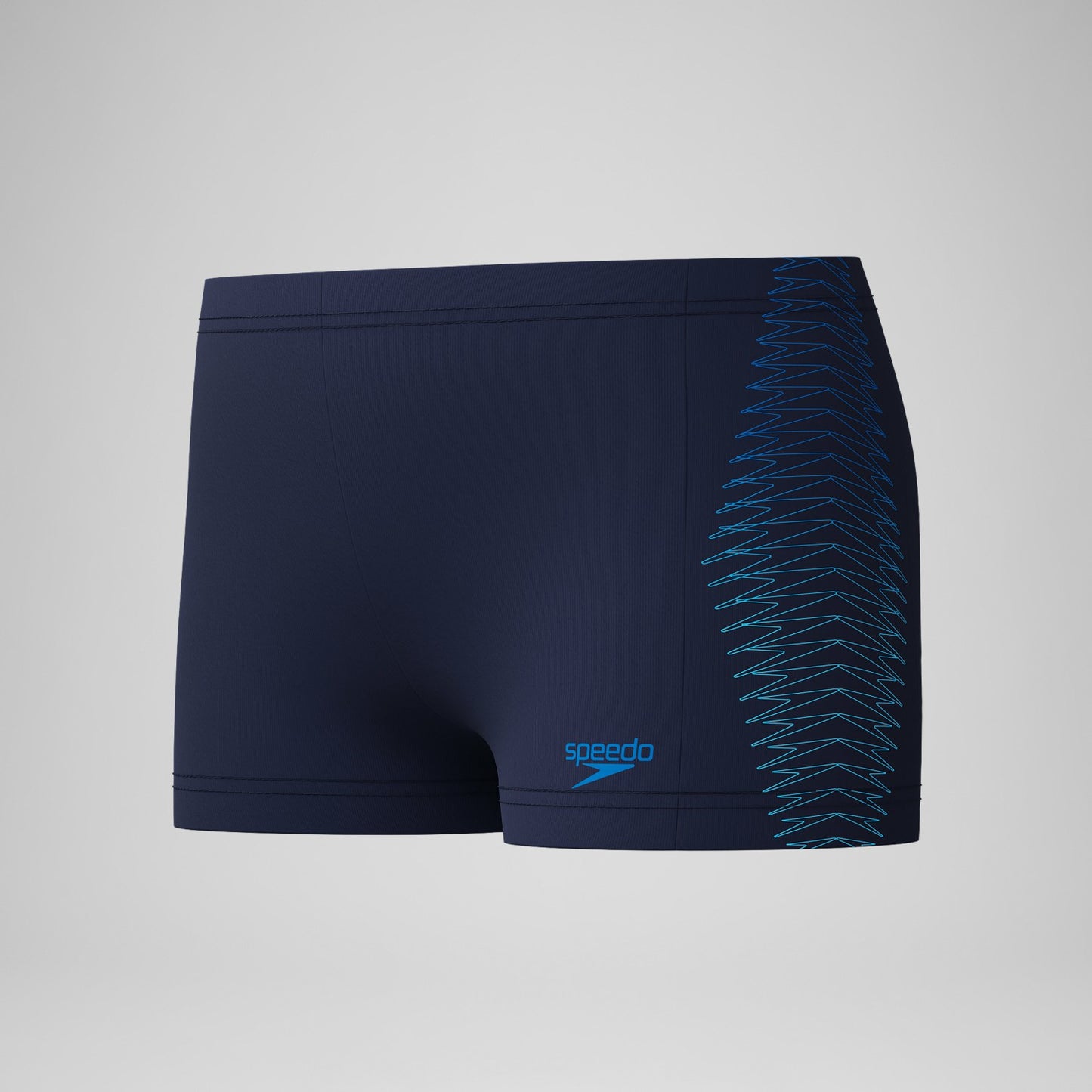 Boys Plastisol Placement Aquashorts Navy/Blue - Speedo