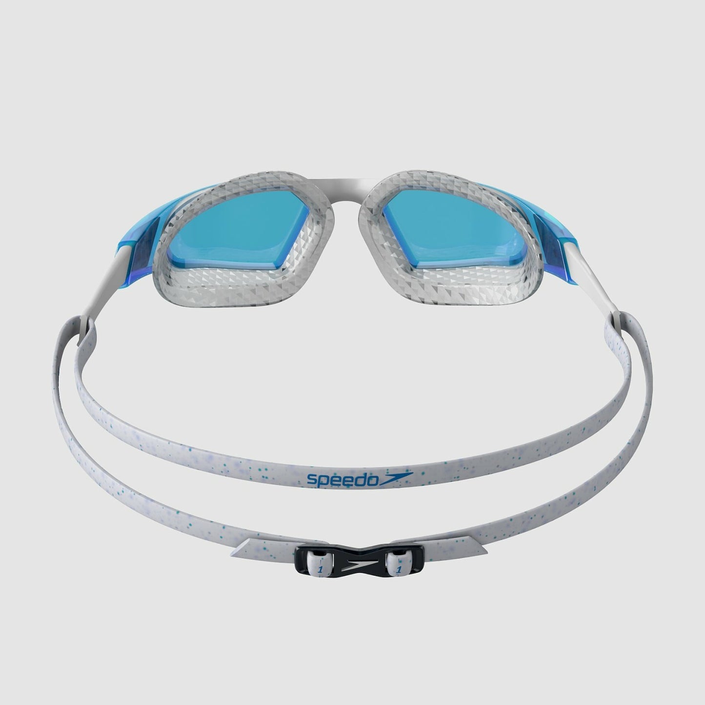 Unisex Aquapulse Pro Goggles White/Blue - Speedo