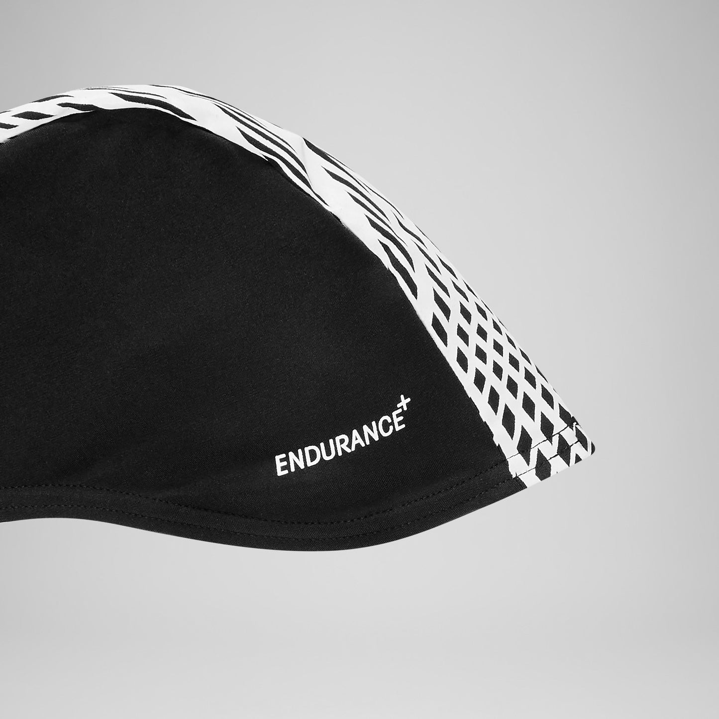 Adult Boom Endurance+ Swim Cap Black/White - Speedo