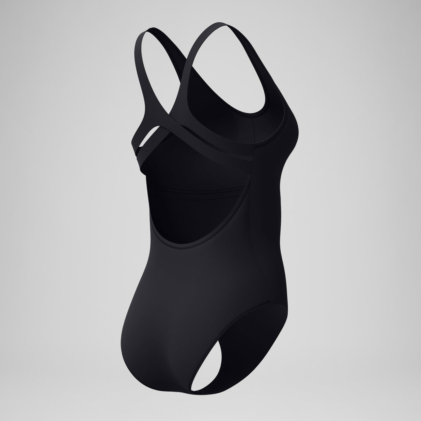 Sculpture Boom Back Swimsuit Black - Speedo