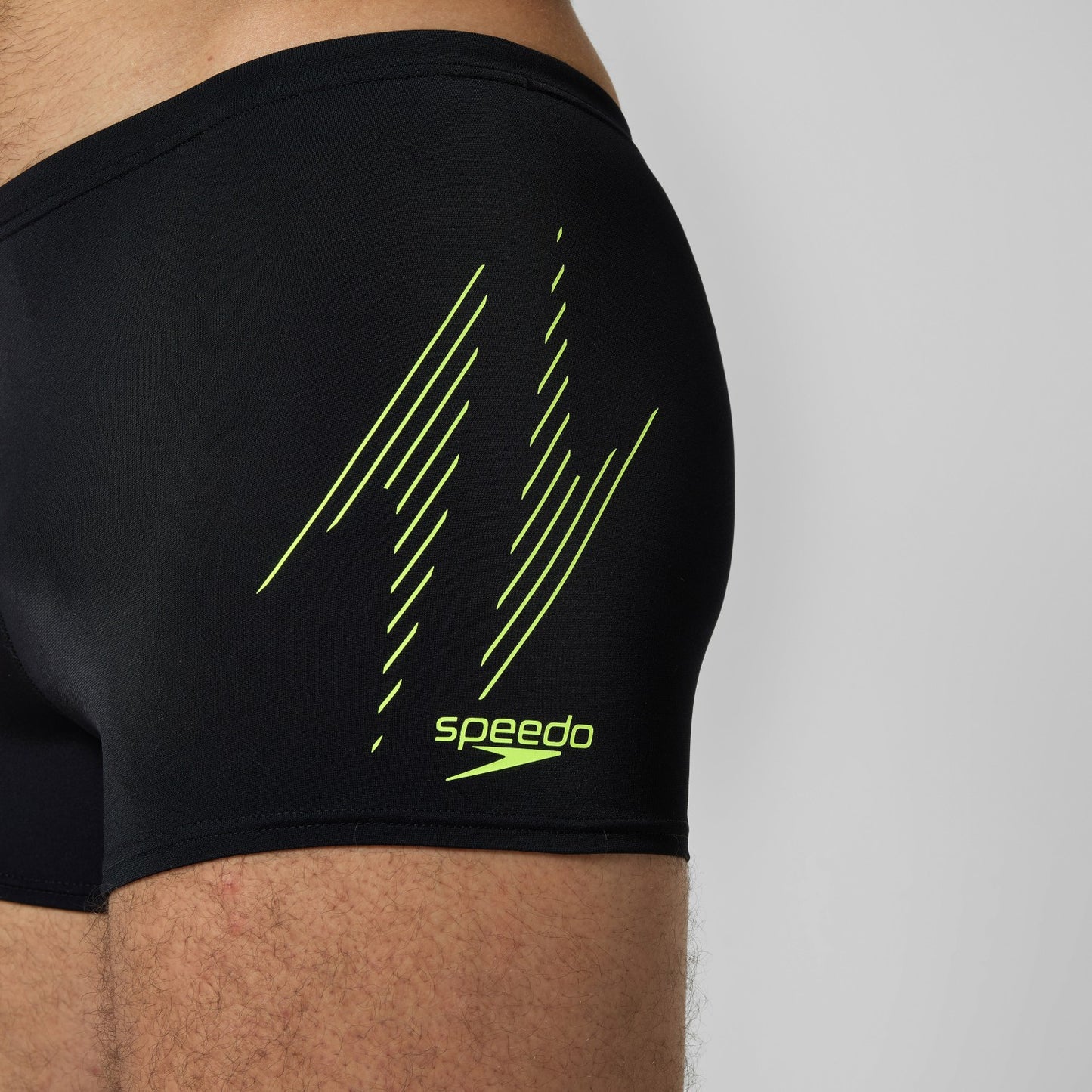 HyperBoom Placement Aquashorts Black/Yellow - Speedo