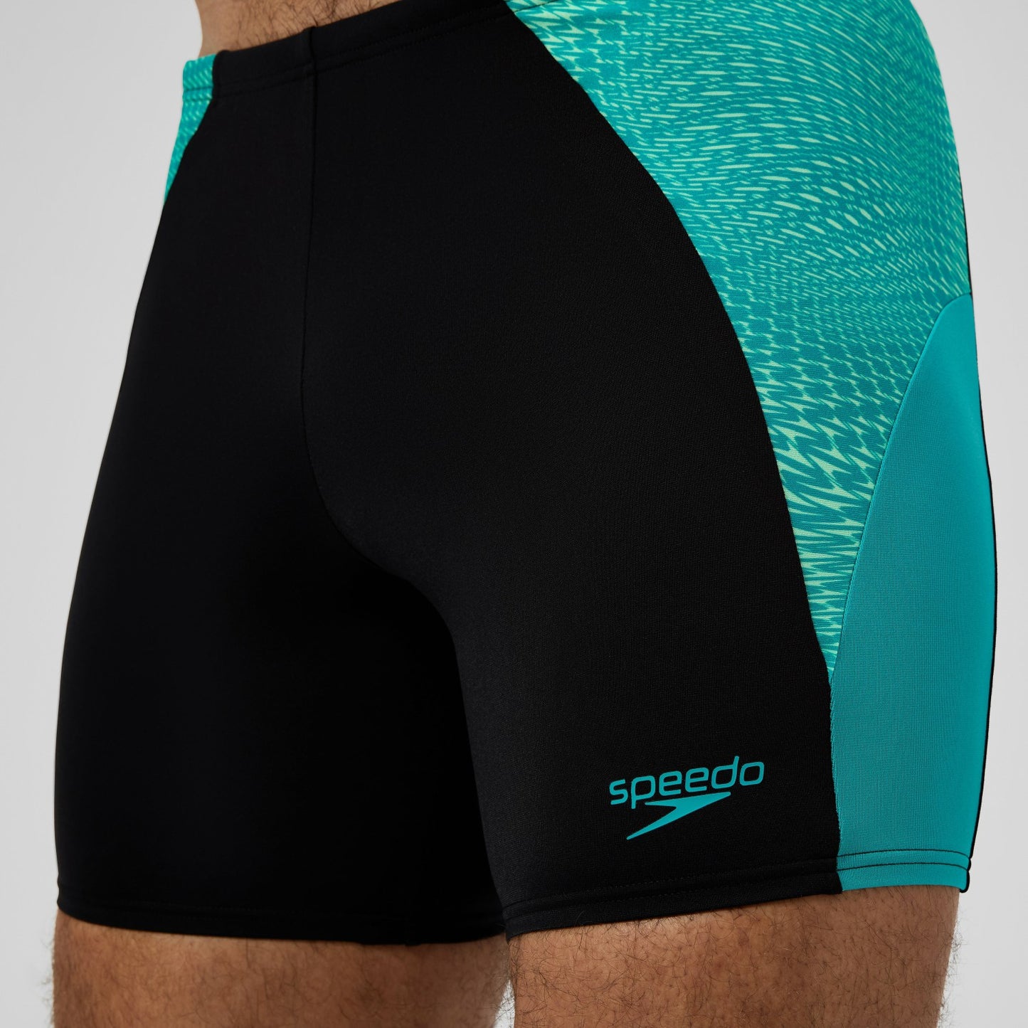 Endurance+ MAX Splice Mid Jammer Black/Turquoise - Speedo
