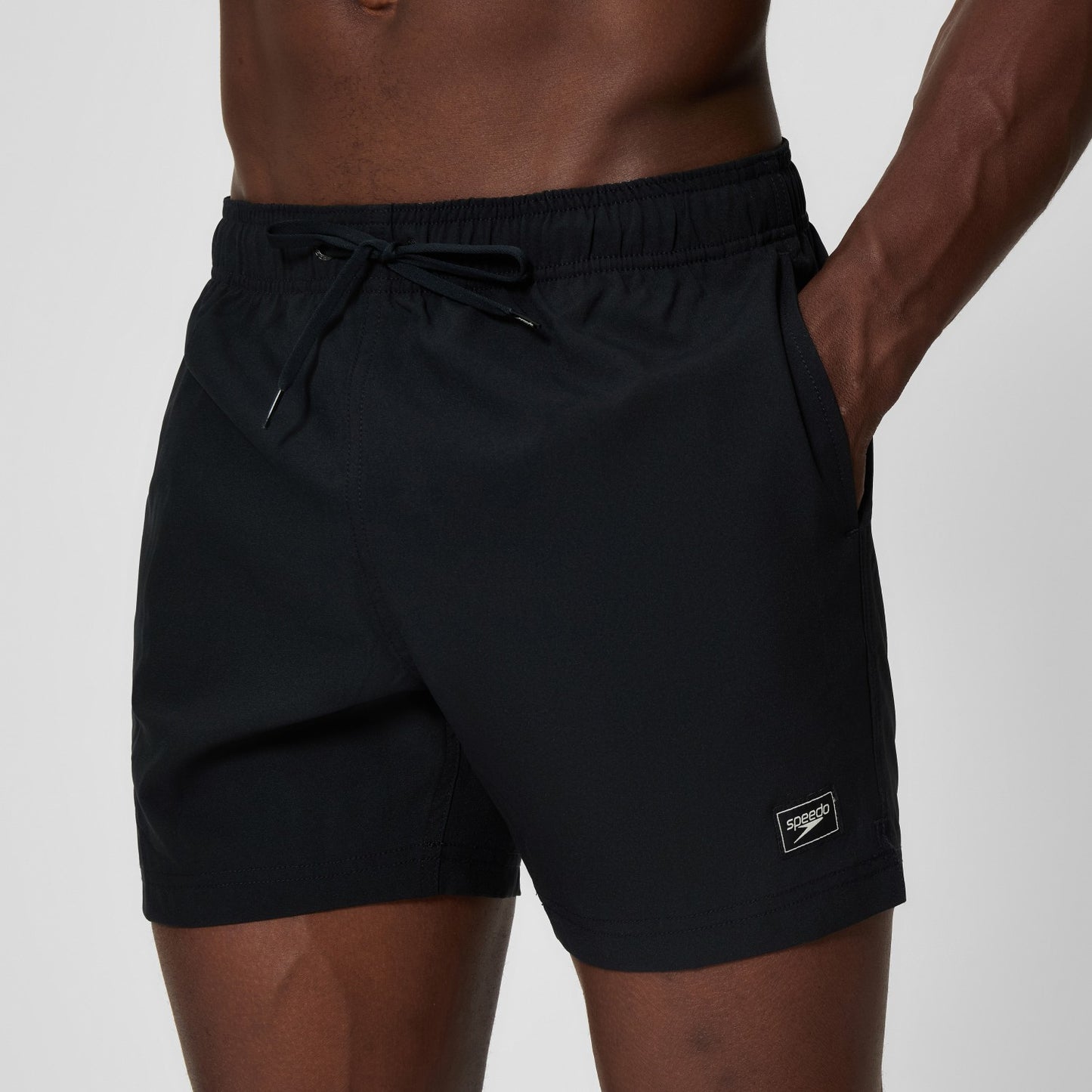 Classic Logo Swim Shorts Black - Speedo