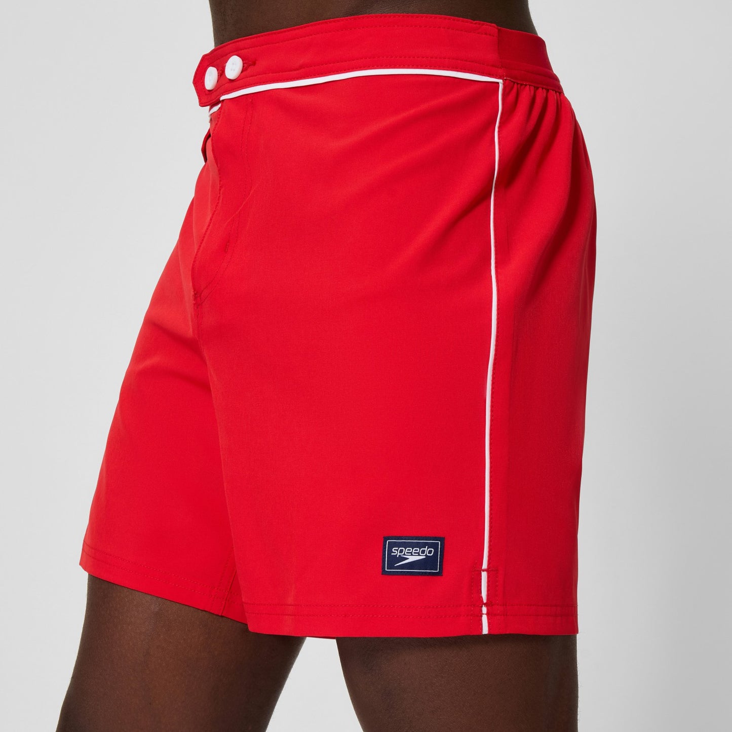 Jetstream Solid Swim Shorts Red - Speedo