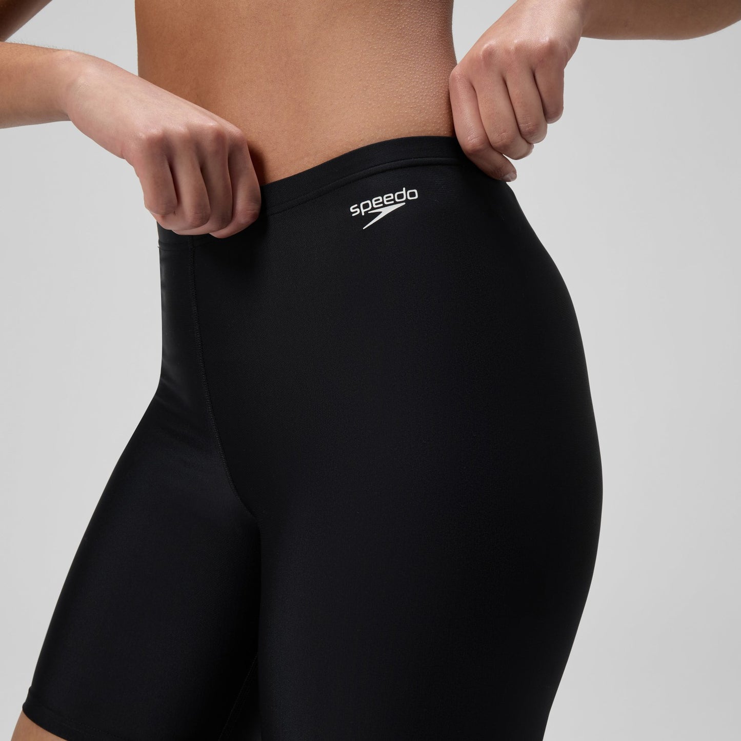 Solid Swim Shorts Black - Speedo