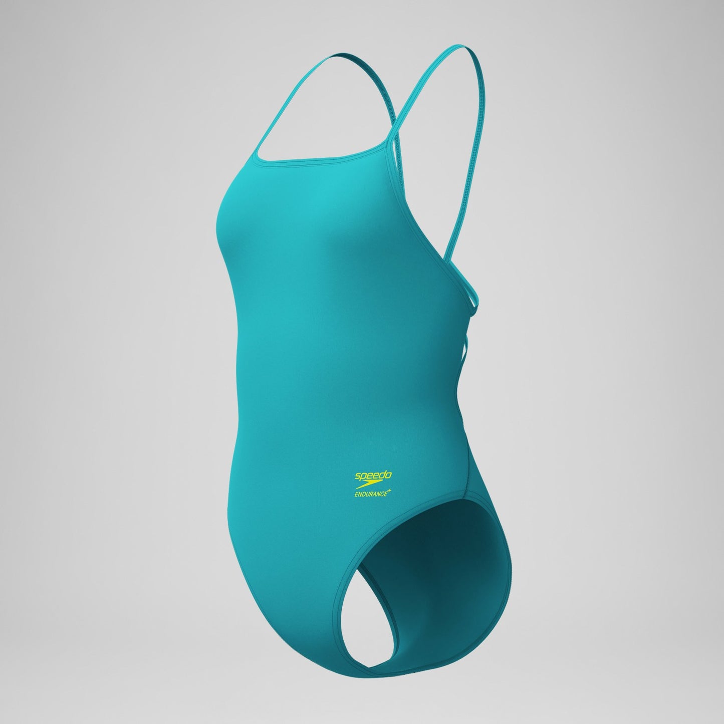 Club Training Solid Web Back Swimsuit Turquoise - Speedo