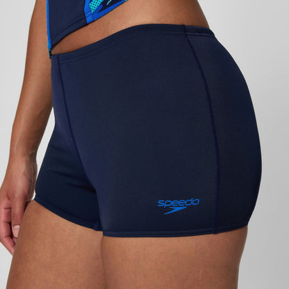 Hyperboom Splice Tankini Set Navy/Green - Speedo