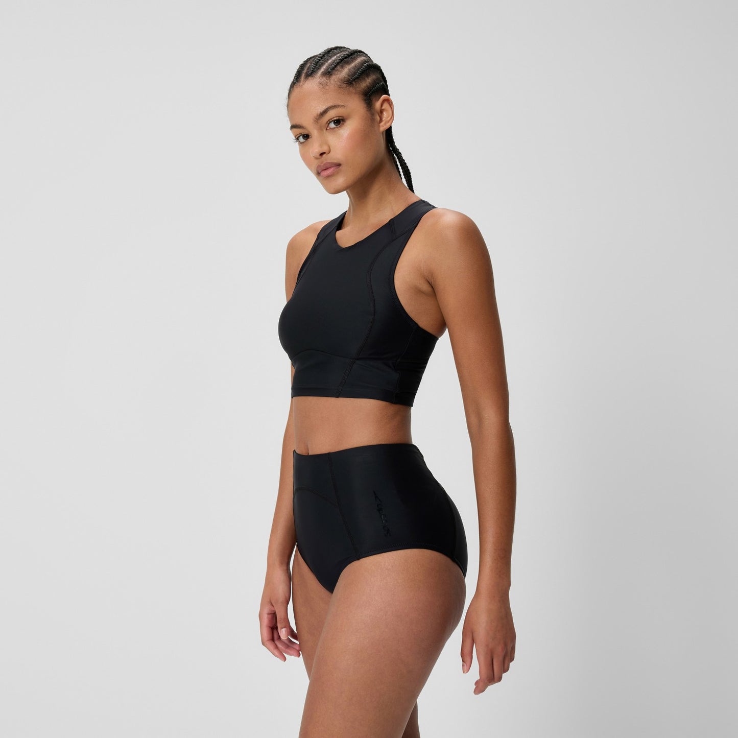 Ocean Flex Crop Top Black - Speedo
