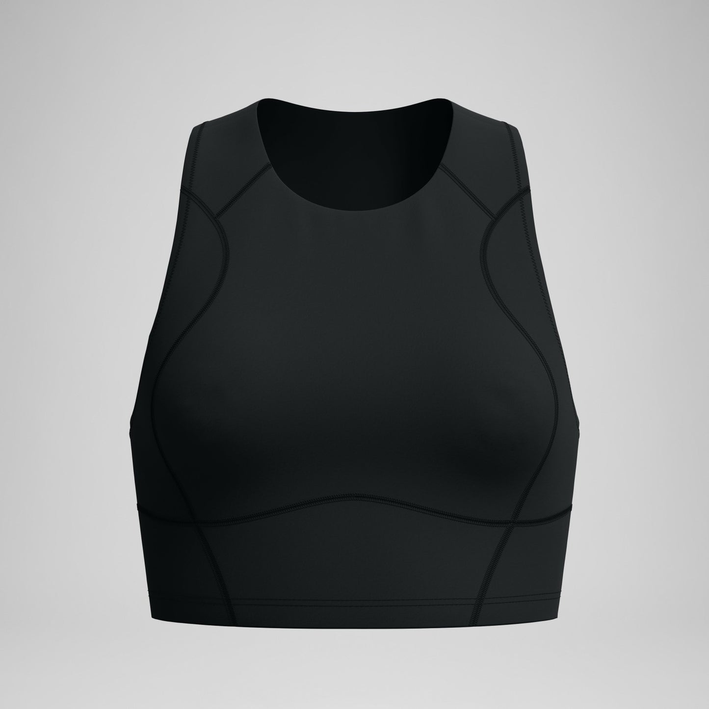 Ocean Flex Crop Top Black - Speedo