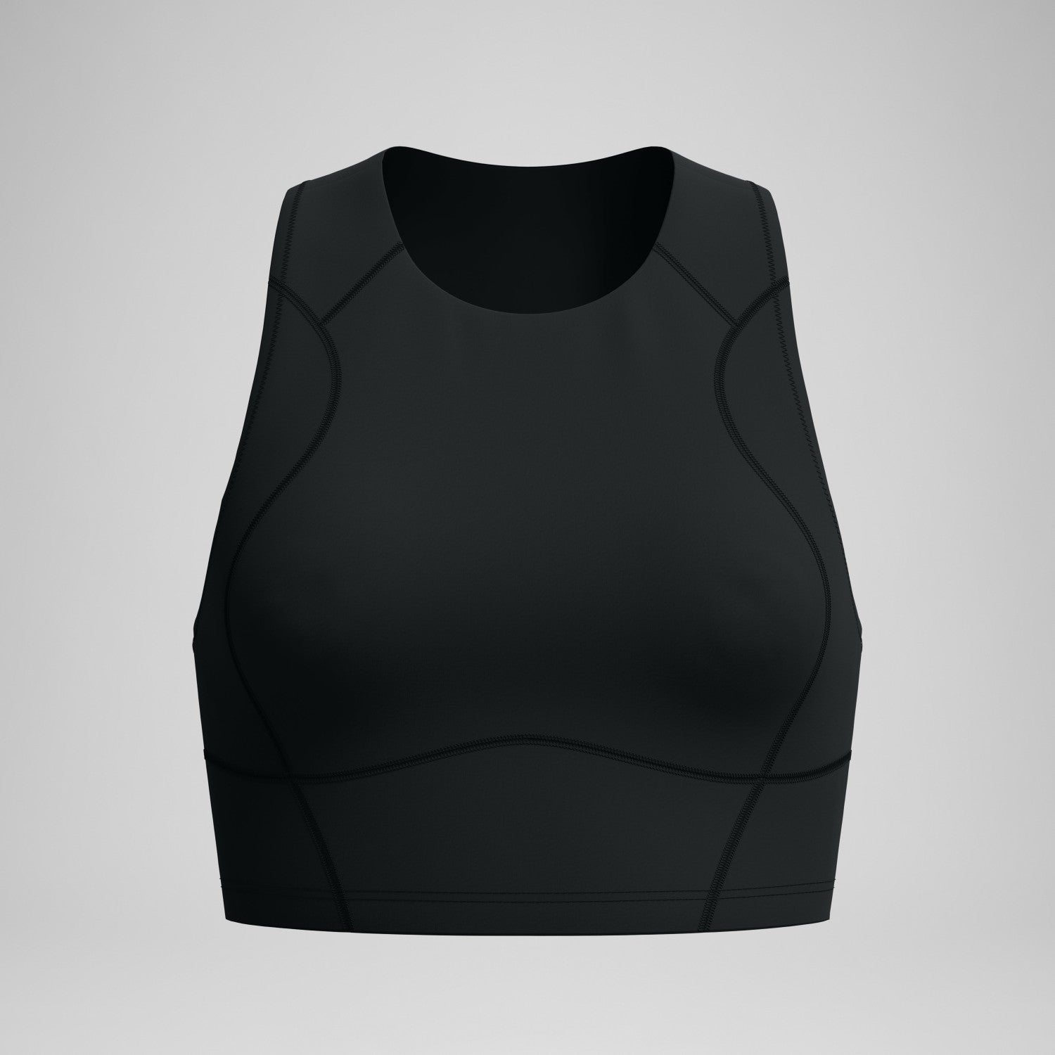 Ocean Flex Crop Top Black - Speedo