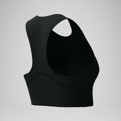 Ocean Flex Crop Top Black - Speedo