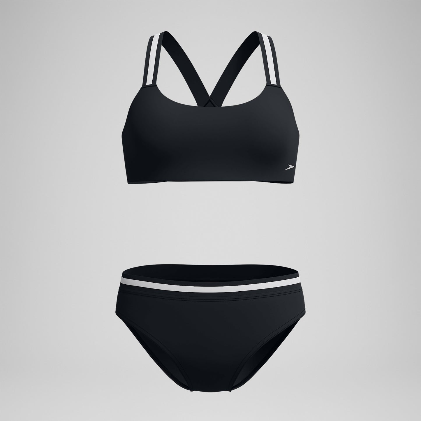Vanquisher Collection Two Piece Set Black/Grey - Speedo