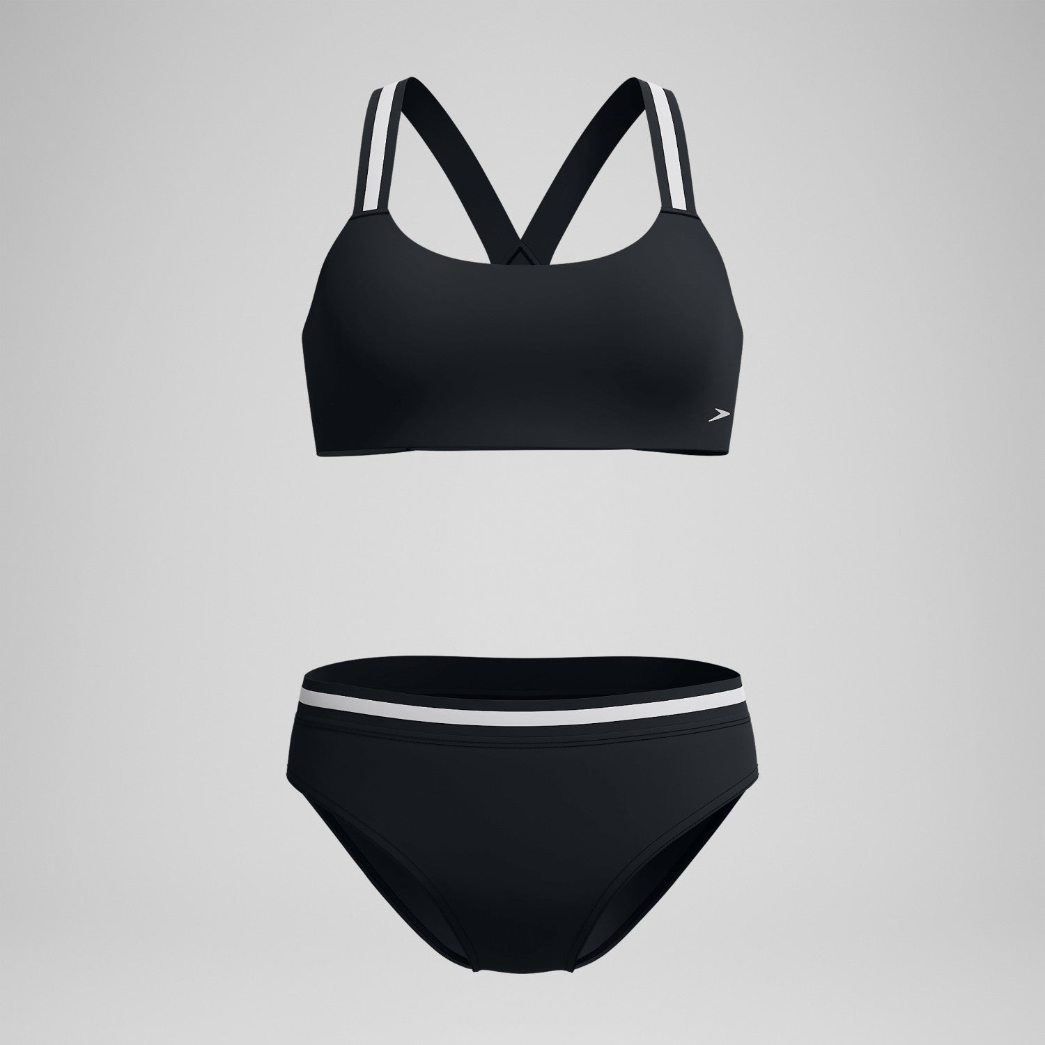 Vanquisher Collection Two Piece Set Black/Grey - Speedo
