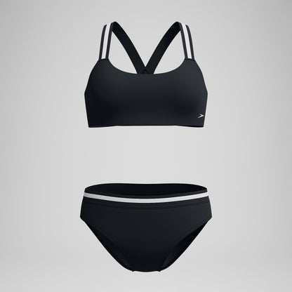 Vanquisher Collection Two Piece Set Black/Grey - Speedo