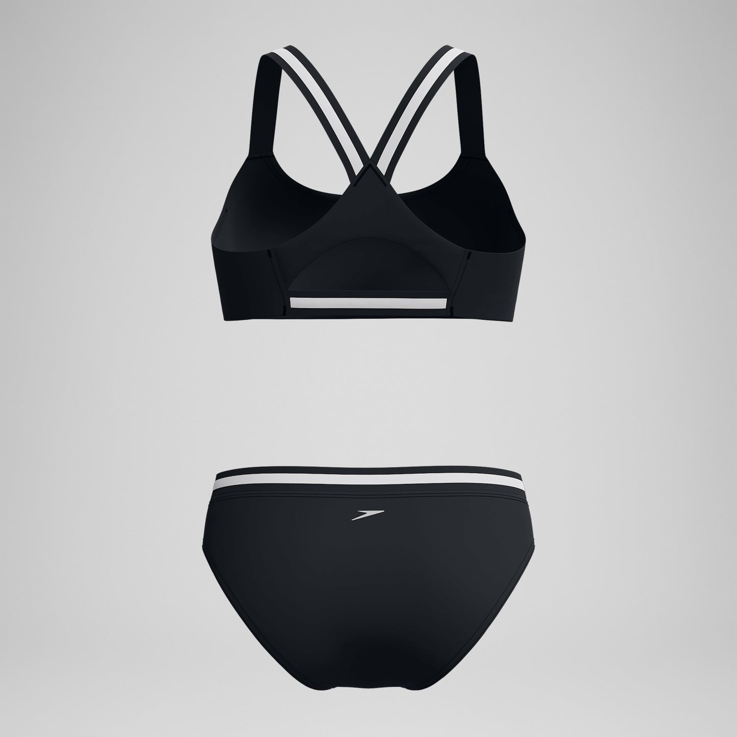 Vanquisher Collection Two Piece Set Black/Grey - Speedo