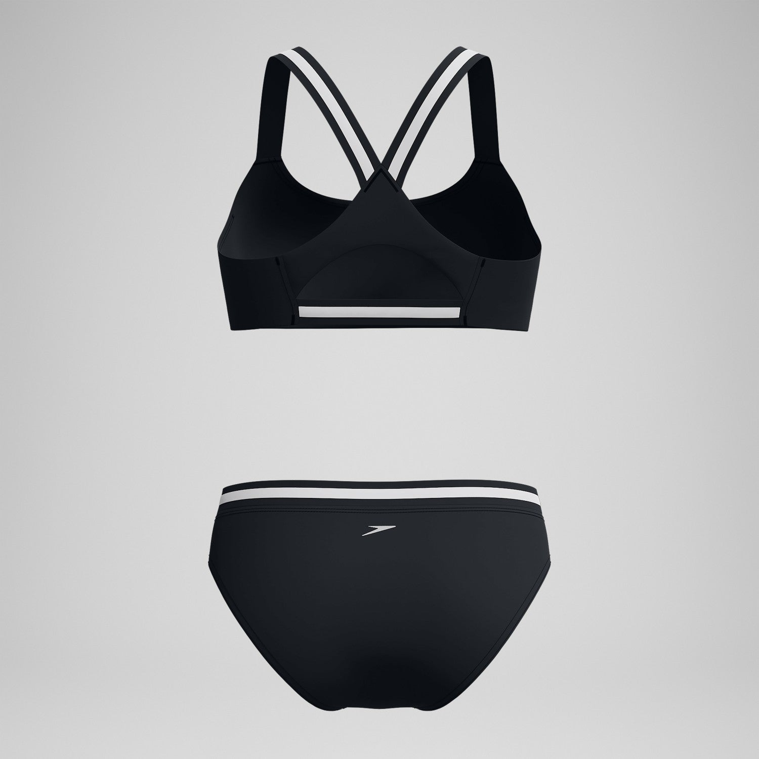 Vanquisher Collection Two Piece Set Black/Grey - Speedo