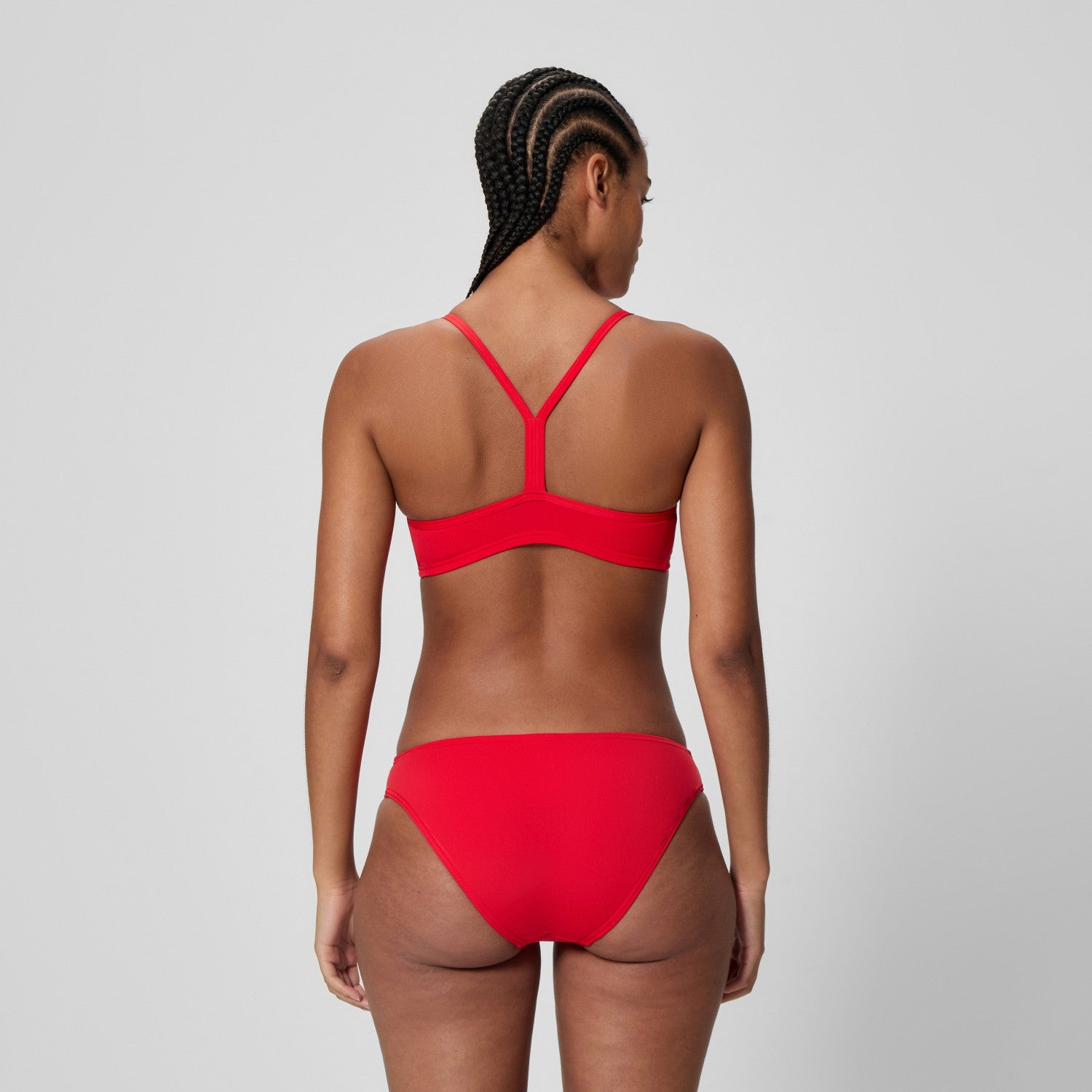 Endurance+ Logo Thinstrap Bikini Set Red - Speedo