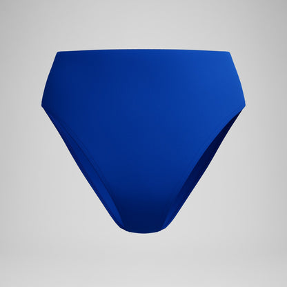 Solid Cheeky High Waist Bottoms Blue - Speedo
