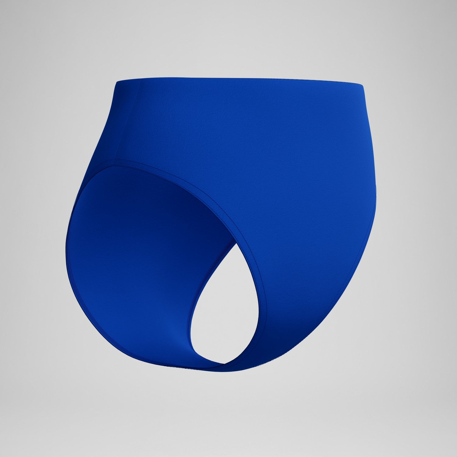 Solid Cheeky High Waist Bottoms Blue - Speedo