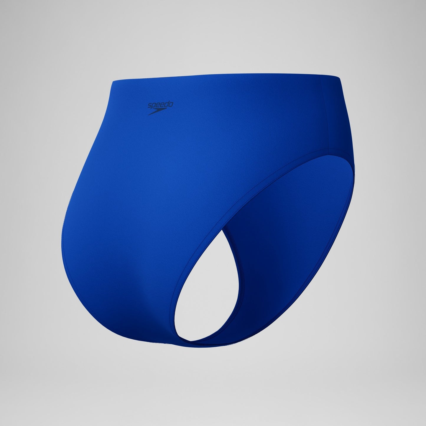 Solid Cheeky High Waist Bottoms Blue - Speedo