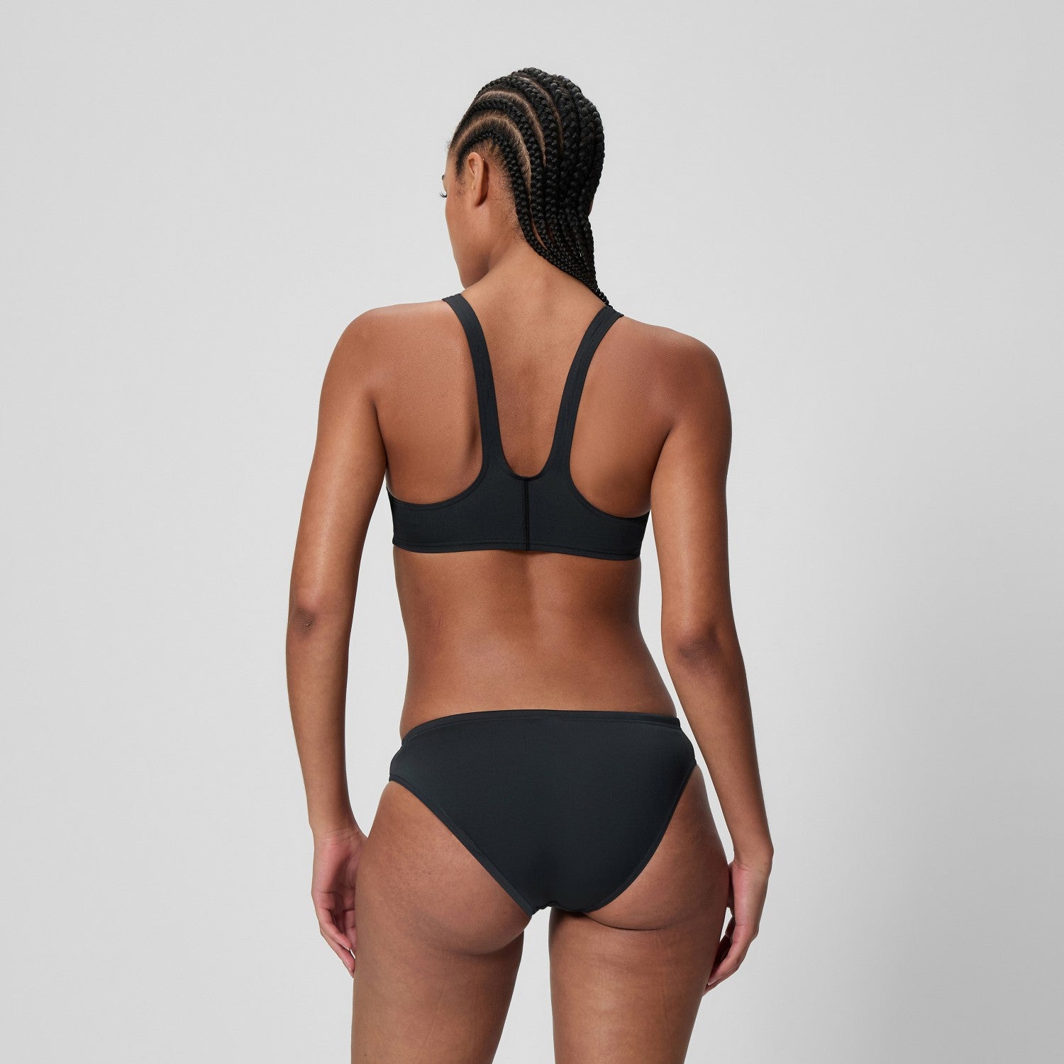 Hyperboom Butterfly Back Bikini Set Black/Pink - Speedo