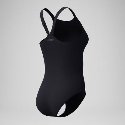 Sculpture High Neck Contour Swimsuit Black - Speedo