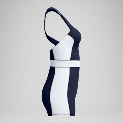 Jetstream Colourblock Legsuit Navy/White - Speedo
