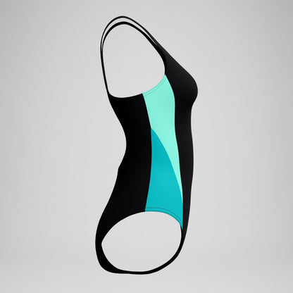 Colorblock Splice 2.0 One Piece Black/Turquoise - Speedo