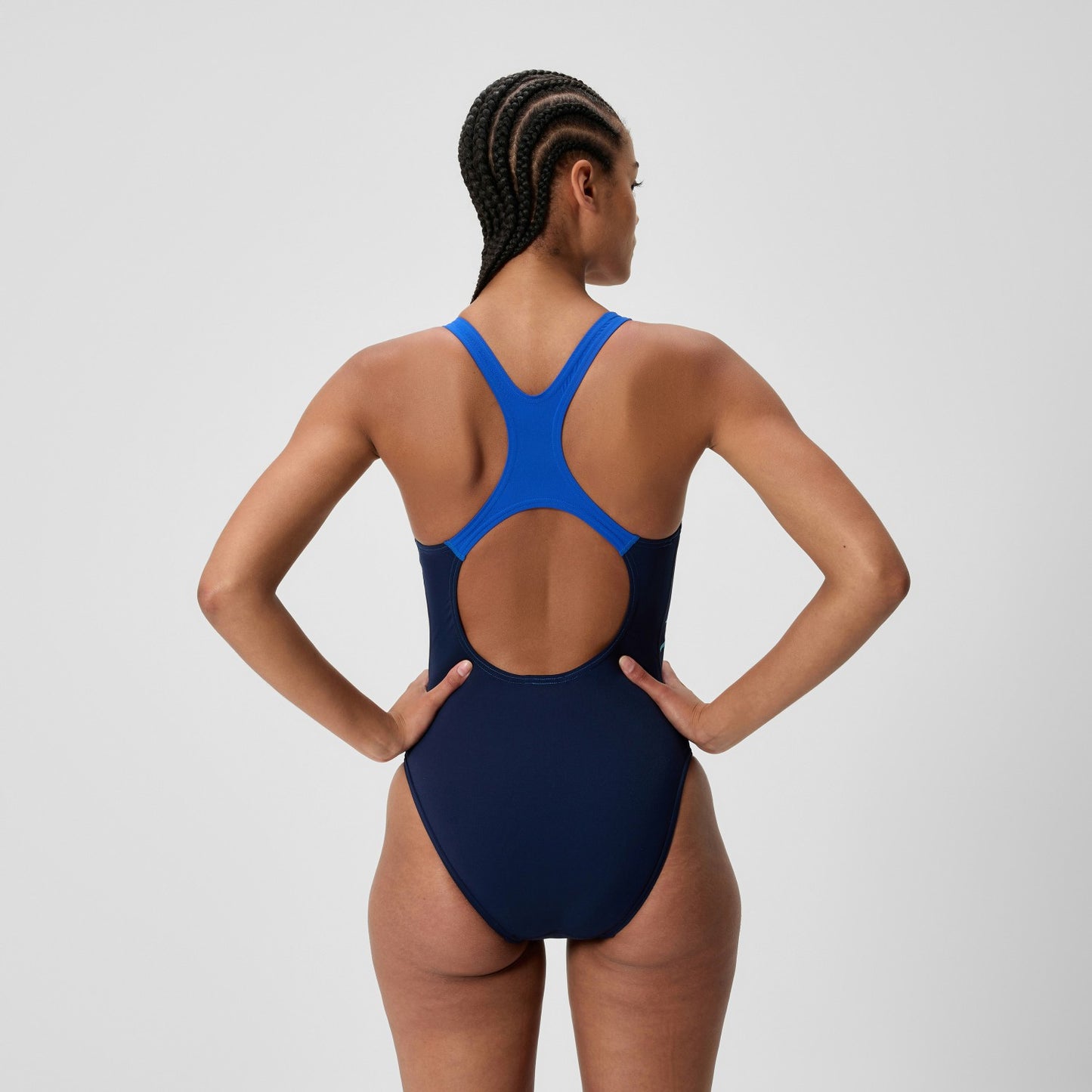 Medley Logo Medalist Swimsuit Navy/Blue - Speedo